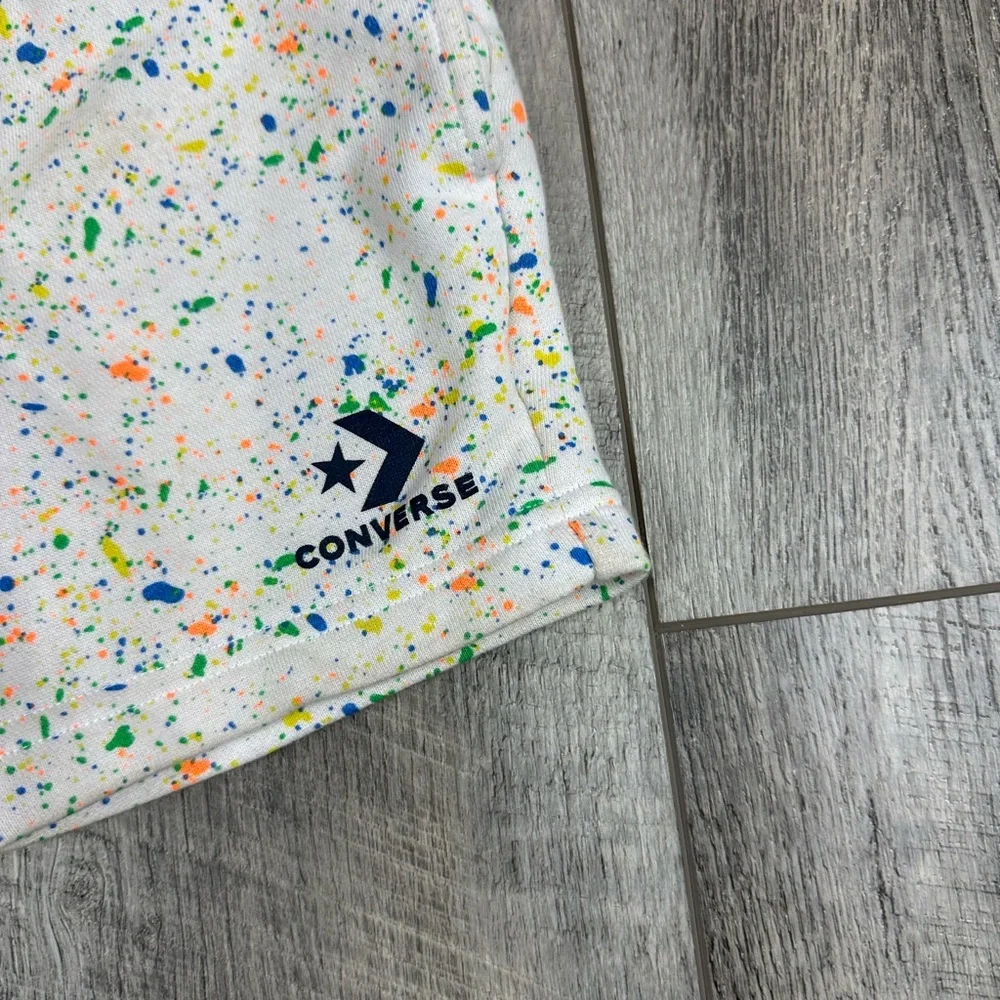Converse‎ Kids Cream Print Shorts